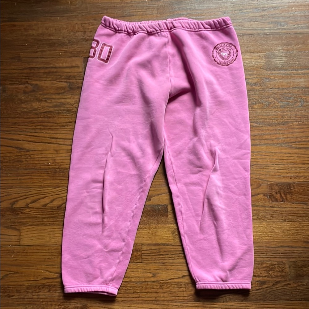 PINK Victoria’s Secret Vintage Pink Logo Sweatpants